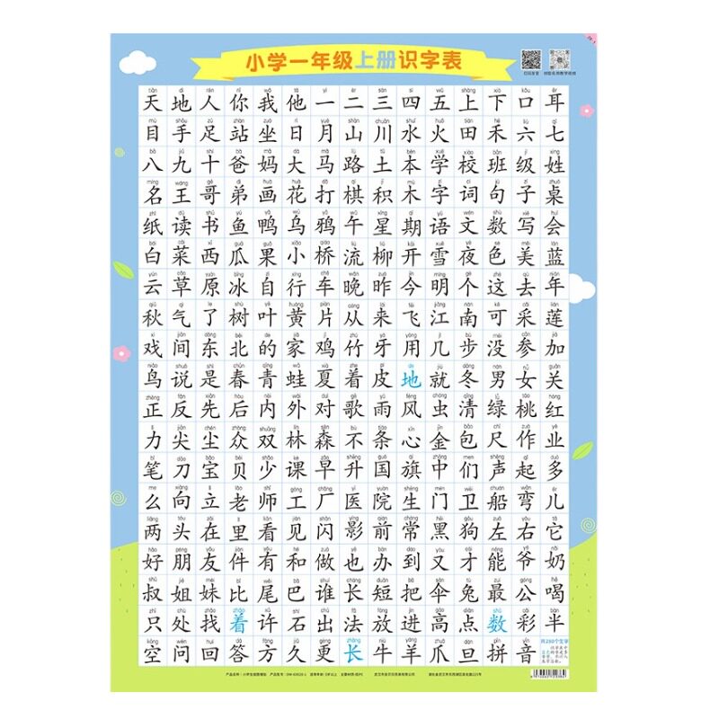 识字挂图小朋友学习好帮手
