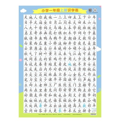 识字挂图小朋友学习好帮手
