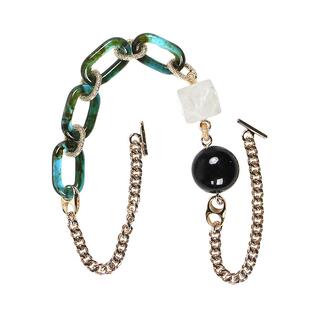 WANACCESSORY树脂亚克力彩色玳瑁果冻提手肩带可换扣万蔻原创设计