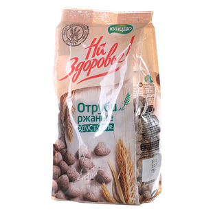 原装进口俄罗斯昆采沃麦麸球无蔗糖饼干全麦黑麦燕麦粗粮健康代餐