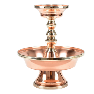 西藏贡水杯 装饰用品财神爷酒杯护杯法杯 光面水酒杯净水贡杯摆件