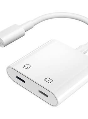 六合一转换器有线耳机转接头适用苹果iphone13音频12转接线充电二合一转接口11手机转直播声卡14转换头分线