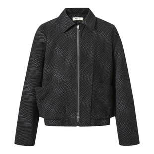 Pointless 24SS原创设计“三袖子”灯芯绒波浪夹克休闲高级感外套