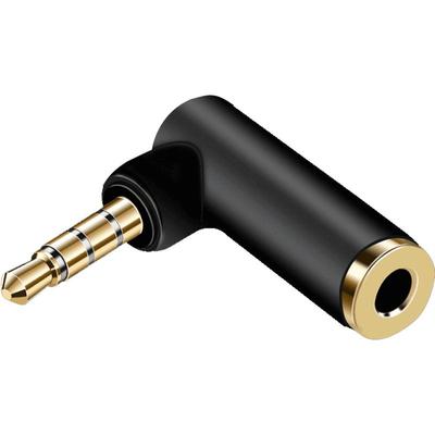 手游吃鸡35mm公对母音频转接头