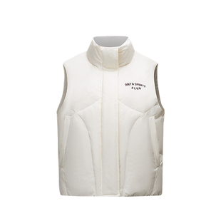 安踏羽绒服马甲女款冬季鸭绒保暖立领轻薄棉服背心外套162548904