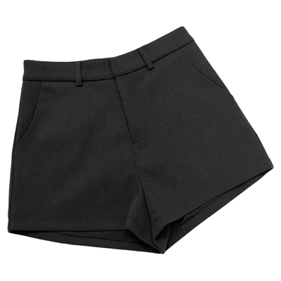 高腰百搭短裤时尚西装短裤