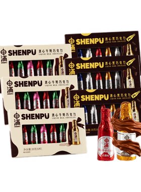 申浦酒心巧克力38g纯可可脂盒装