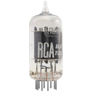 全新美国原盒RCA 12AU7/ECC82/5814A带方环长坑灰屏光头仔电子管