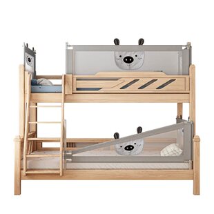 上下铺床围栏定制尺寸宝宝子母床防护栏高低床加高防掉儿童床挡板