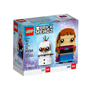 【自营】LEGO乐高41618安娜与雪宝大头方头女孩益智拼搭玩具礼物