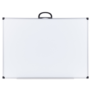 雨桐双面白板可擦写字板无毒家用留言板教师教学挂墙式磁性小黑板儿童涂鸦画板可移动手提绿板办公培训展示板