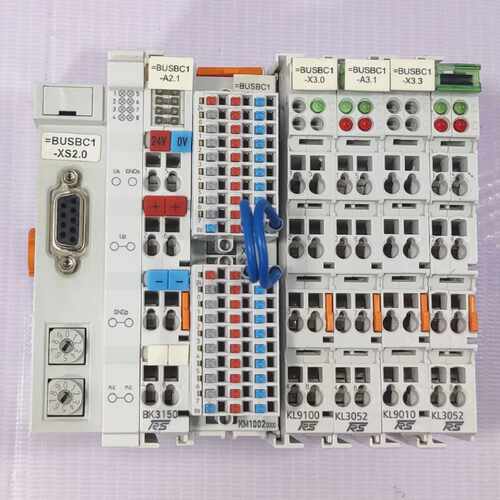 BECKHOFF BK3150 PROFIBUS COUPLER WITH TERMINAL MODULES