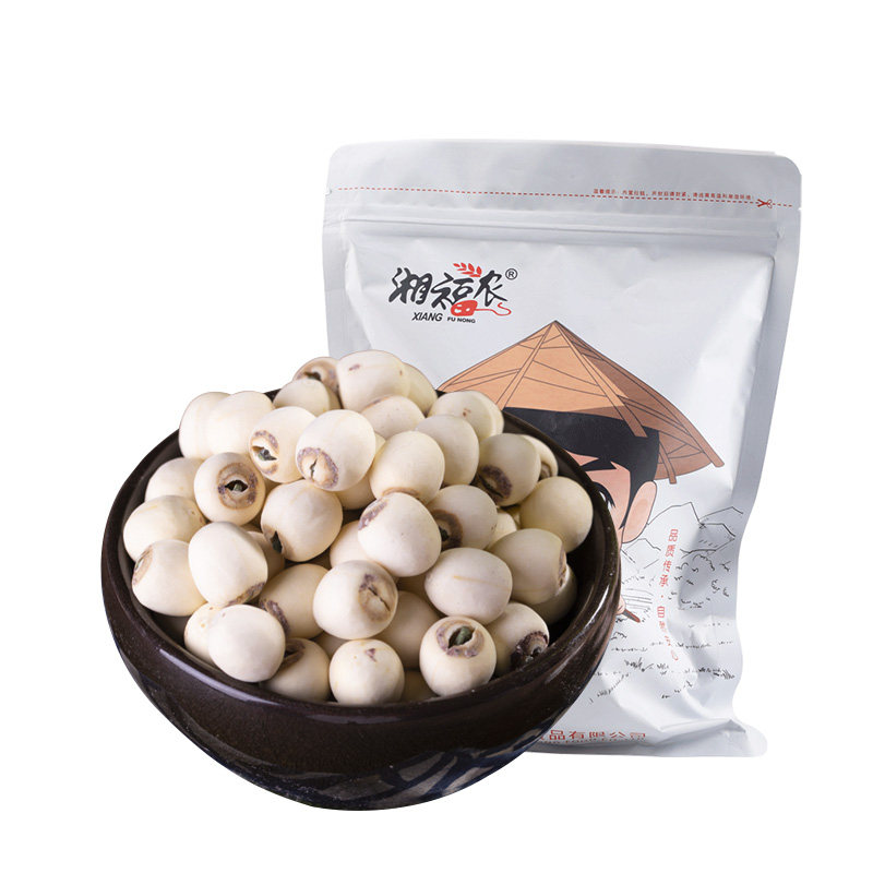 特级品500g现磨无硫有芯白莲子