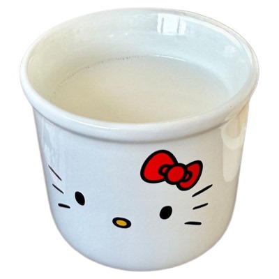 卡通kt猫咪陶瓷马克杯耐高温拿铁咖啡早餐家用情侣把手杯喝水杯子