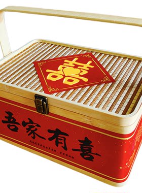 竹编制礼品篮子天然环保包装礼盒