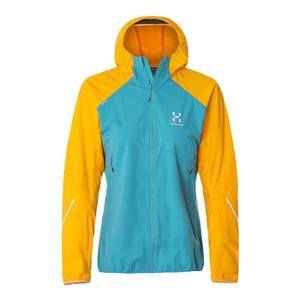 HAGLOFS火柴棍户外女款防泼水防风保暖运动夹克软壳衣外套602510