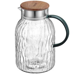 苏泊尔冷水壶玻璃耐热高温家用大容量凉白开水杯套装泡茶壶凉水壶