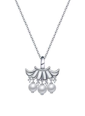 屋檐下珍珠吊坠摩邦珠宝中国风