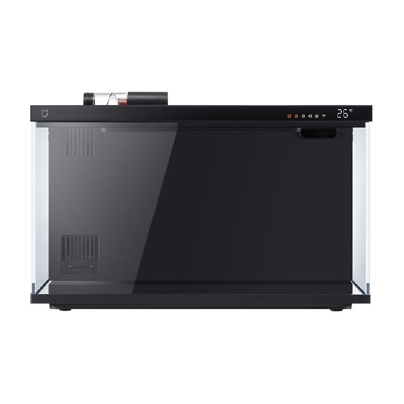 小米米家智能鱼缸客厅小型造景生态家用背景超白玻璃桌面循环新款