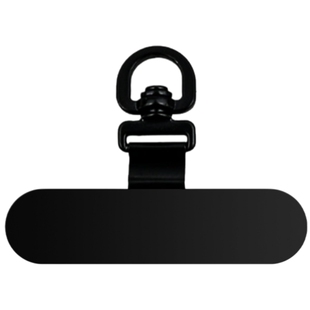 手机挂绳垫片360度旋转不锈钢金属夹片挂链超薄旋转款贴片挂饰链固定挂片卡片结实绳挂件插片牢固卡垫连接片