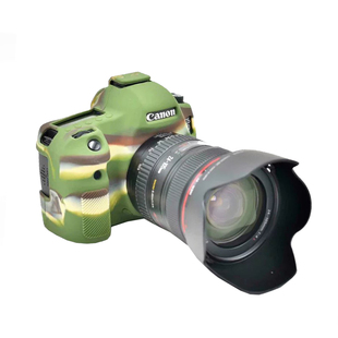 相机包佳能5D4 6D2 R6 90D 5D3 200D2 850D R5硅胶套保护套EOS 6D 80D 800D 77D 5D2 5d mark 4 二代 单反包