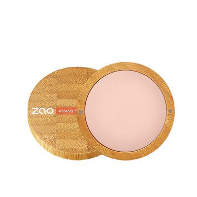 zao敏感免卸妆法国粉饼天然有机