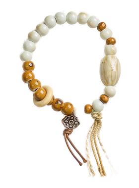 热销景德镇陶瓷手链小清新古风串珠流行百搭国风女新中式手串饰品