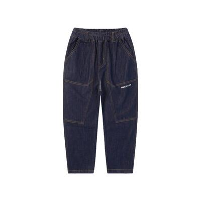 一贝皇城男童牛仔裤防褪色萝卜裤