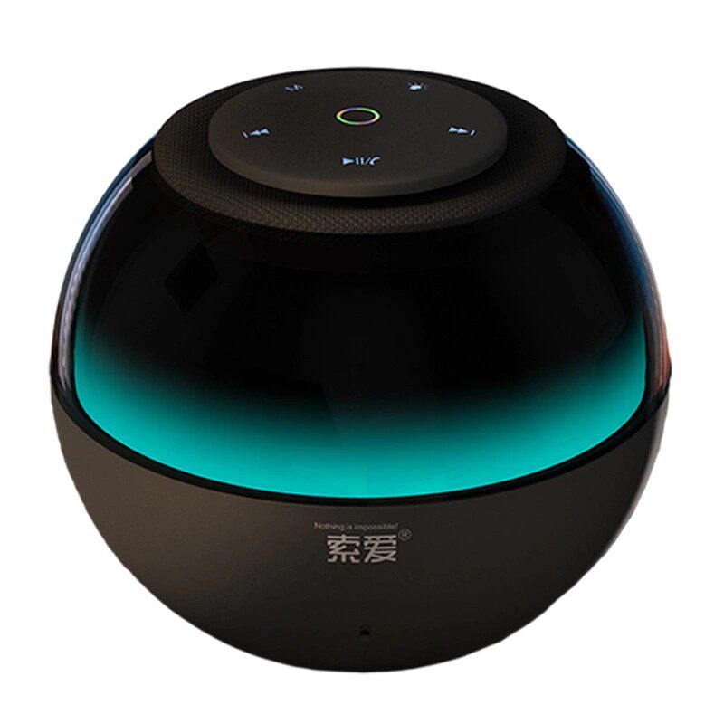 索爱S65蓝牙音高音质迷你音响家用氛围灯大音量低音炮便携式小型