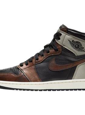Nike/耐克正品 AIR JORDAN 1 男子同款高帮运动篮球鞋555088-033