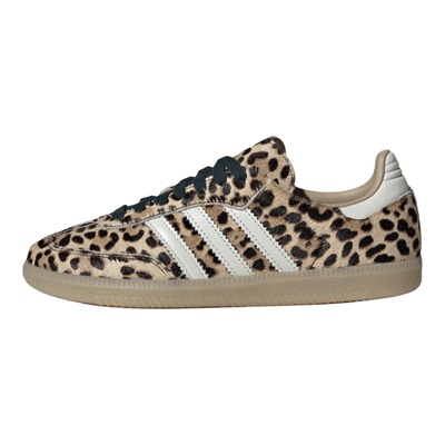 Adidas三叶草贝壳头复古豹纹运动