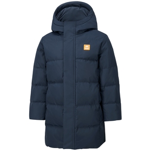 斯凯奇童装冬男女中大童上衣舒适保暖中款羽绒服外套上衣时尚舒适