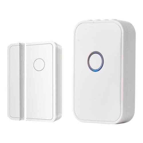 冰箱开门提醒器冰柜超市感应器门铃进门语音警报器防贼防盗报警器