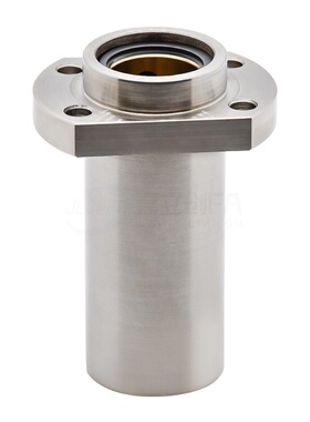 OGE61/62-d8 10 12 13替代直线轴承切边法兰导向石墨铜套外钢内铜