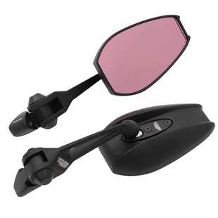 AOS4后视镜适用小牛雅迪祖国进口摩托车九号电动车防眩目反光镜