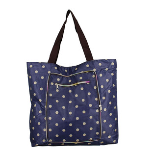 防水手提折叠包带内衬里布收纳袋拉链妈咪袋购物环保袋外出旅行袋