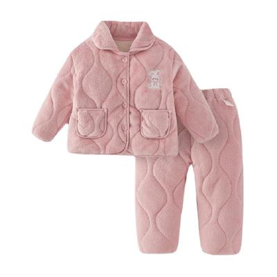 jellybaby儿童冬季家居服套装