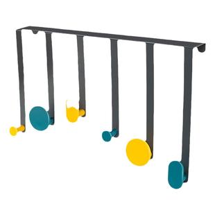 门后挂钩挂衣架免打孔卧室门上衣服收纳创意加长门背式置物挂衣钩