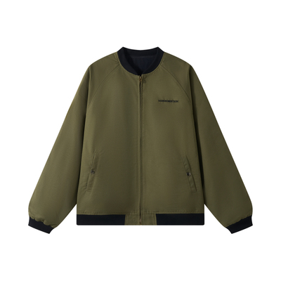 美式棒球服复古飞行员夹克宽松