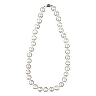 消失的她倪妮同款法式打结施家珍珠项链轻奢小众高级感颈链锁骨链