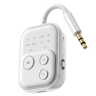 蓝牙音频接收发射器二合一aptx电脑电视飞机适配音响耳机无线连接