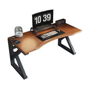 原创电脑桌台式碳纤维卧室家用电竞桌书桌桌椅套装网红办公桌桌子