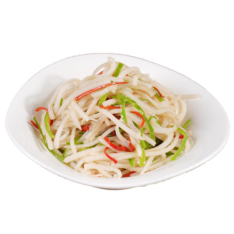 洪湖藕丝凉拌炒菜脆藕半成品食材