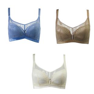 体态美文胸专柜同款新款乳罩薄款无钢圈收副乳防走光内衣T603A2