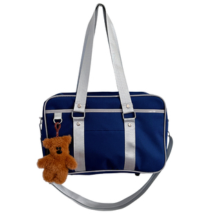 学院风少女JK制服包日系ins简约牛津纺通勤斜挎包学生手提单肩包