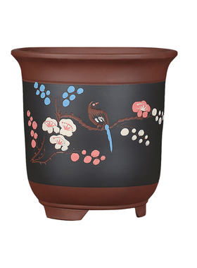 宜兴特价紫砂花盆君子兰菖蒲