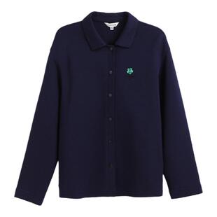 蒲PUKKA 高级运动有型外套女上衣新自留针织短款外衣