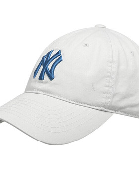 热门MLB棒球帽防晒春夏CP77软顶帽子女CHE韩代炭灰NY韩国正品CP66