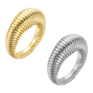 【限时四折秒杀】SOFT ROOM流云拱桥素圈戒指女轻奢高级感简约