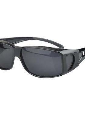 旺泰套镜近视太阳镜偏光户外防风